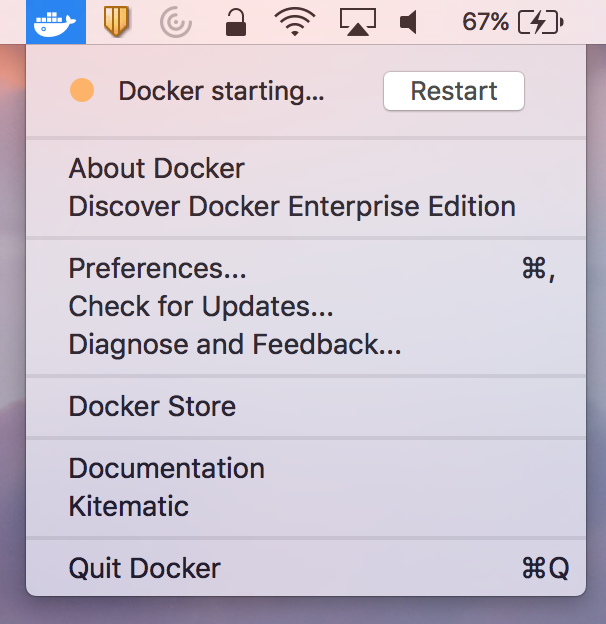 Docker is Starting