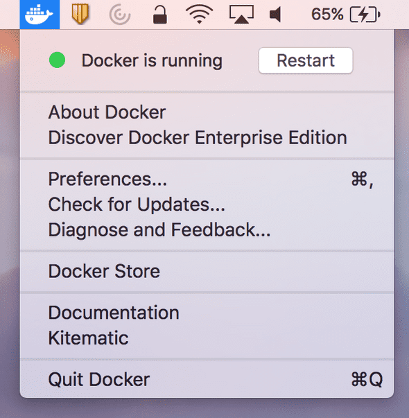 Docker is Running