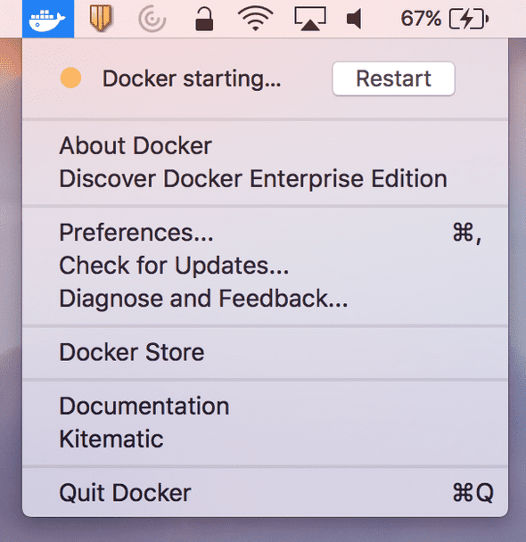 Docker is Starting